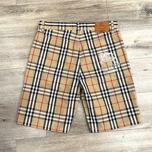 Supreme Burberry Denim Short   Size 34